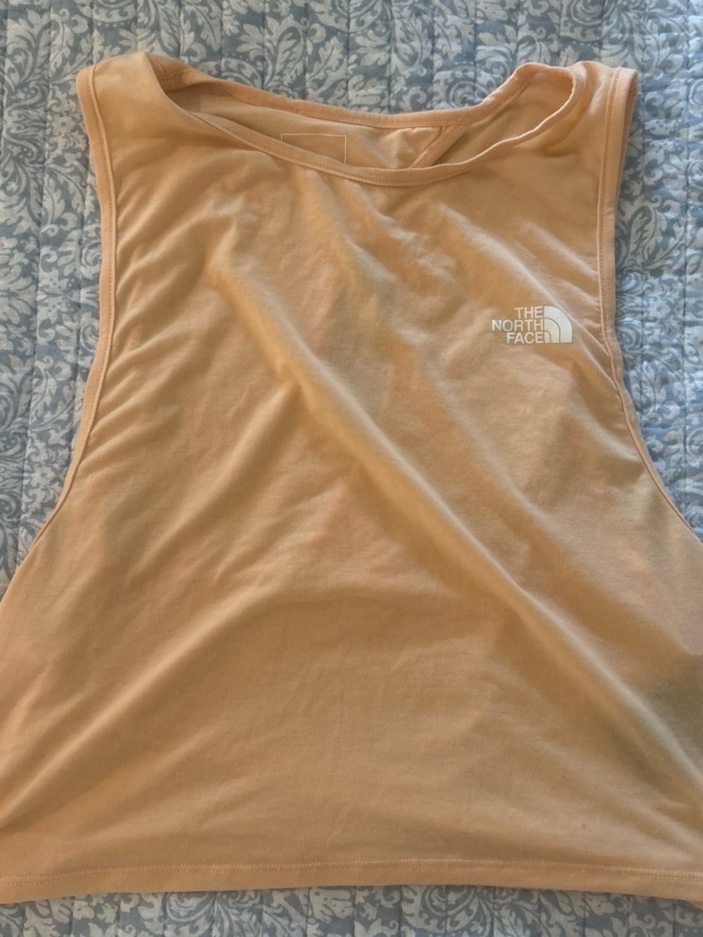 The North Face Peach-Orange Women's Sleeveless Tank